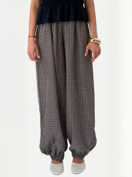 ITS MAY Pantaloni Milena maro