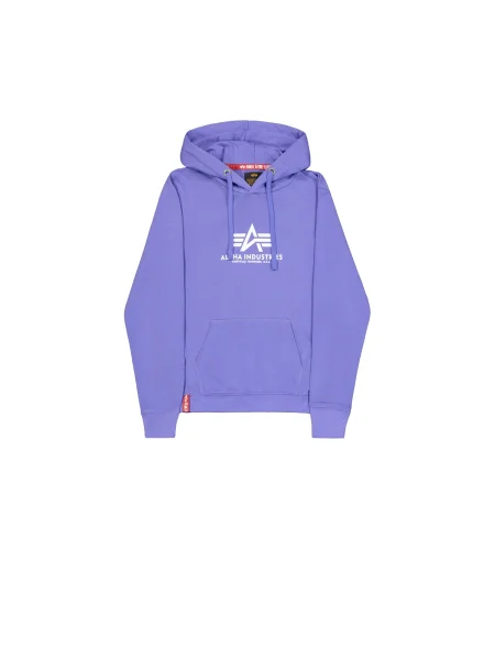 ALPHA INDUSTRIES Mikina modrofialová biela