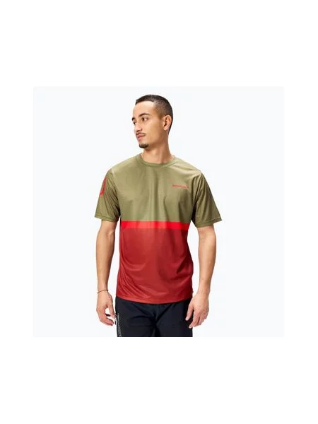 Велофутболка Endura Singletrack II Core з твіду кольору зеленого