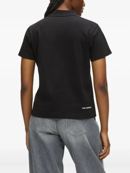 Polo Karl Lagerfeld negru