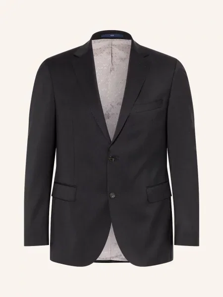 Eduard Dressler Marynarka Garniturowa Shaped Fit schwarz