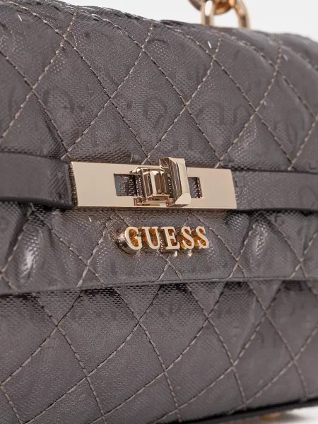 Сумка Guess серебряная