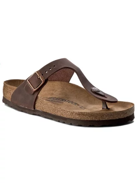 Birkenstock В'єтнамки Gizeh коричневий