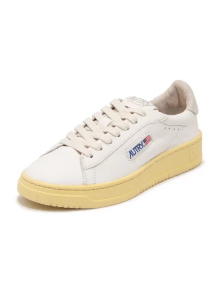 Sneakersy Autry skórzane białe