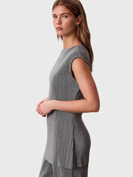 Топ Calvin Klein сірий