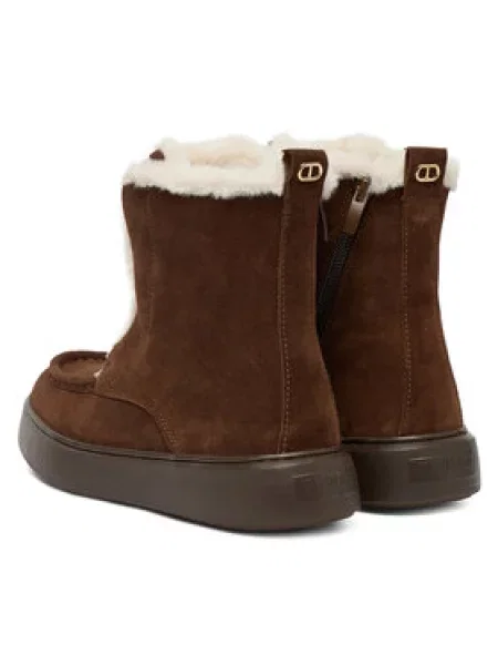 TWINSET Aulinukai ruda