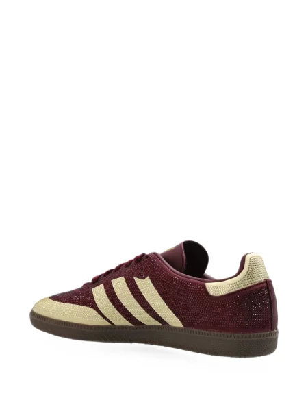 Sală de gimnastică top Adidas cu autograf cu dungi negru