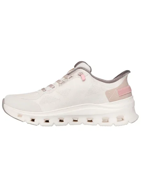 SKECHERS Nizke superge Step Pro-Pure Motion rjava bela