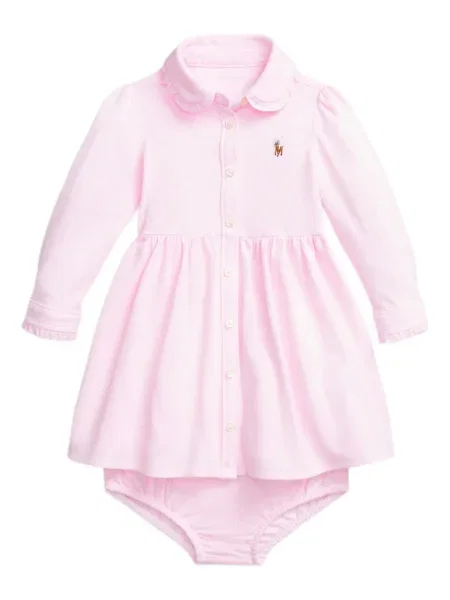 Sukienka dziecięca Polo Ralph Lauren różowa