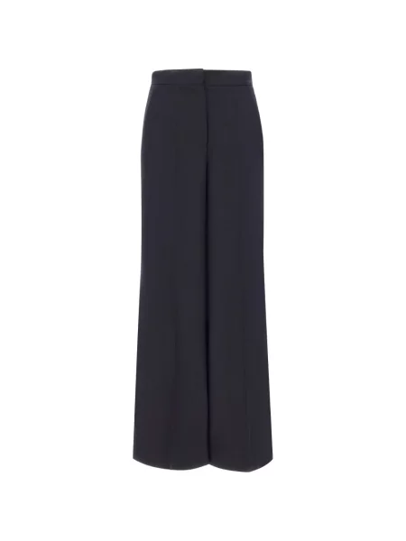 Pantaloni palazzo Gran Sasso negru