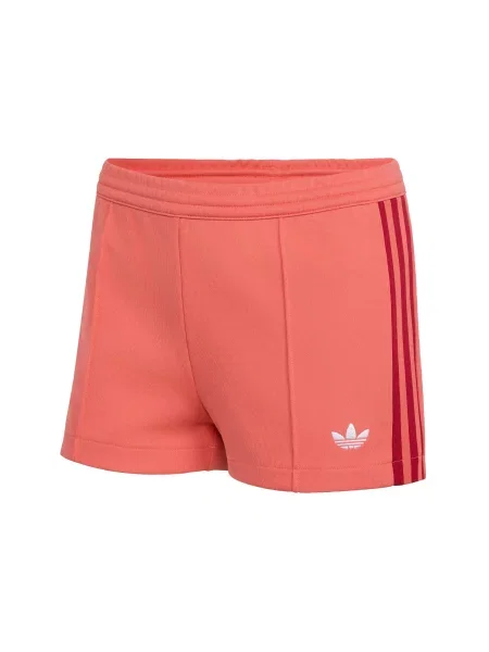 ADIDAS ORIGINALS Kalhoty vínově červená / melounová bílá