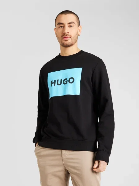 Суитчър Hugo Red с принт черно