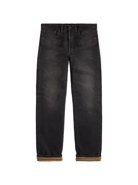 Дънки straight leg Ralph Lauren Rrl черно
