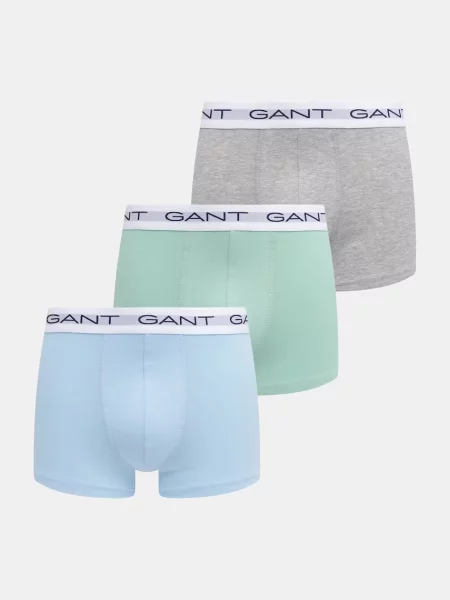 Gant bokserki dopasowane z szare