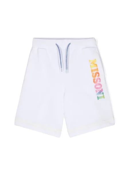 Szorty dziecięce Missoni białe