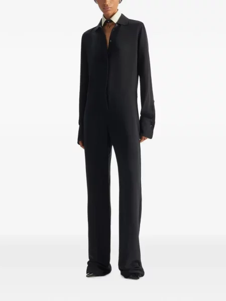 Lung salopetă Fendi negru