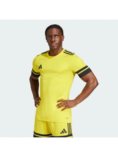 ADIDAS PERFORMANCE Tricou funcțional Squadra / negru galben