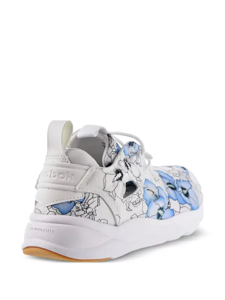 Sneakersy Reebok w kwiatki białe