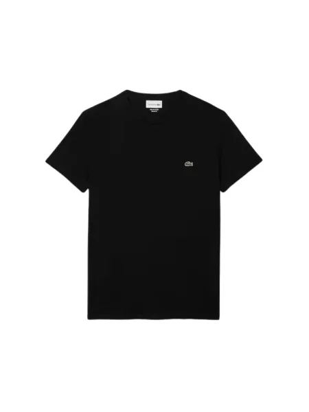 T-shirt LACOSTE Base T-shirt Black M czarna