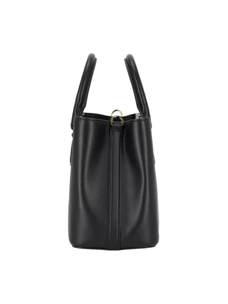 Torba typu kuferek z uchwytem model ‘MARCY’ Lauren Ralph Lauren czarna