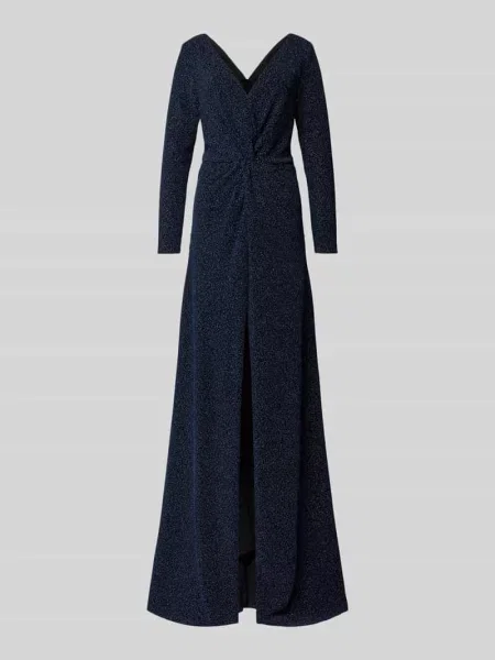 Sukienka wieczorowa z rozcięciem Troyden Collection