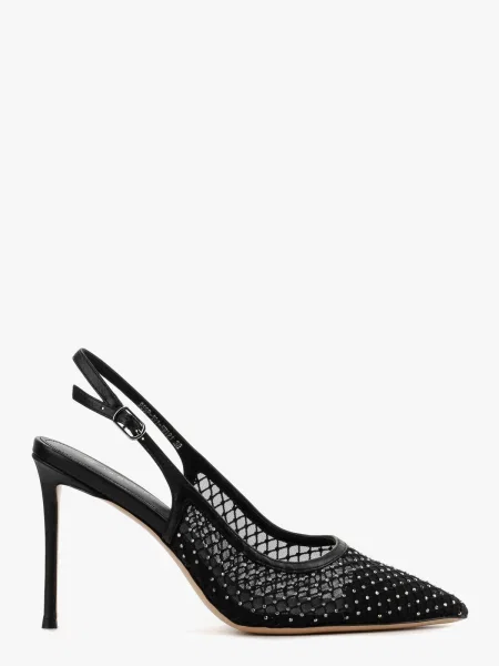 Туфлі на LeBERDES текстиль чорний