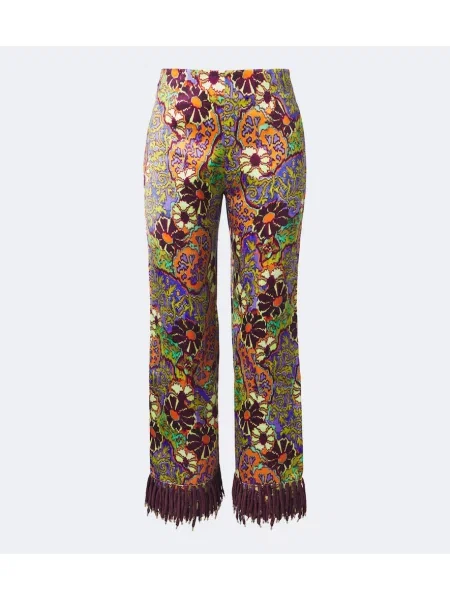 Pantaloni Alemais cu franjuri