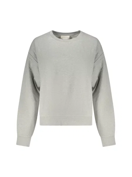 Bluza Calvin Klein z długim rękawem szara