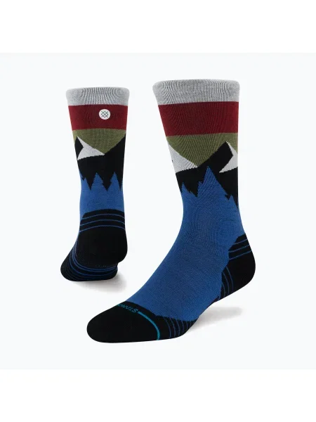 Stance Light Wool Crew futó zokni kobaltkék. Méret: M