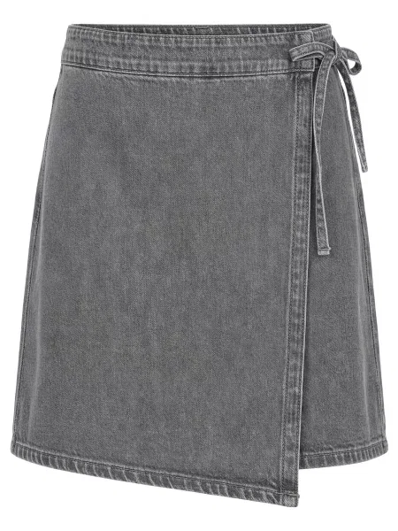OBJECT Fustă OBJRosie denim gri