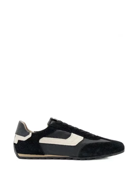 Sneakerși Allsaints din piele negru