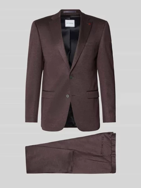 Garnitur o kroju slim fit z dodatkiem streczu Roy Robson
