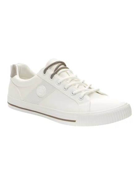 Sneakersy Keddo zamknięte noski białe