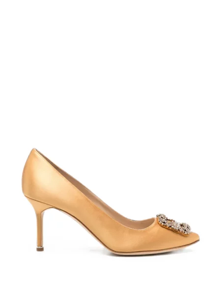 Pantofi cu toc Manolo Blahnik cu cataramă