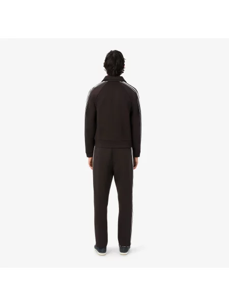 Lacoste Spodnie Dresowe Made In France brązowy
