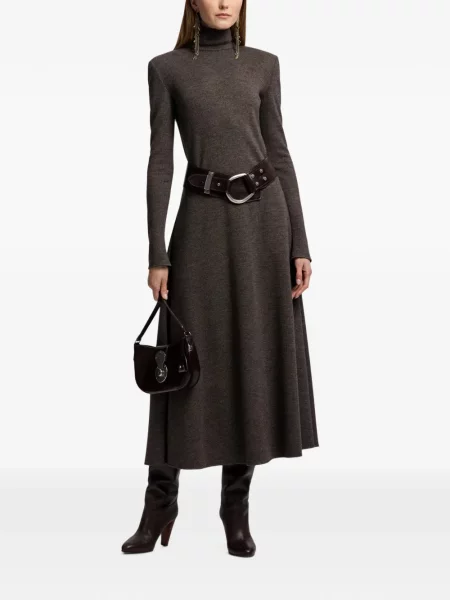 Rochie midi Ralph Lauren Collection maro