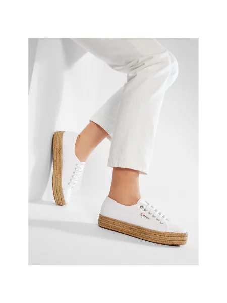 Espadrilky Superga Cotropew biela