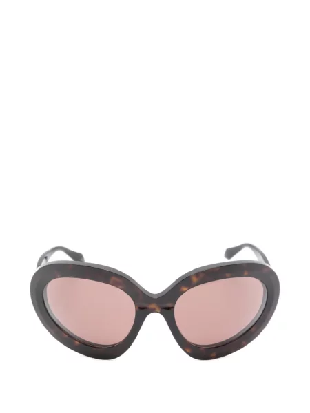 Ochelari de soare Alaia Eyewear cu imprimeu geometric negru