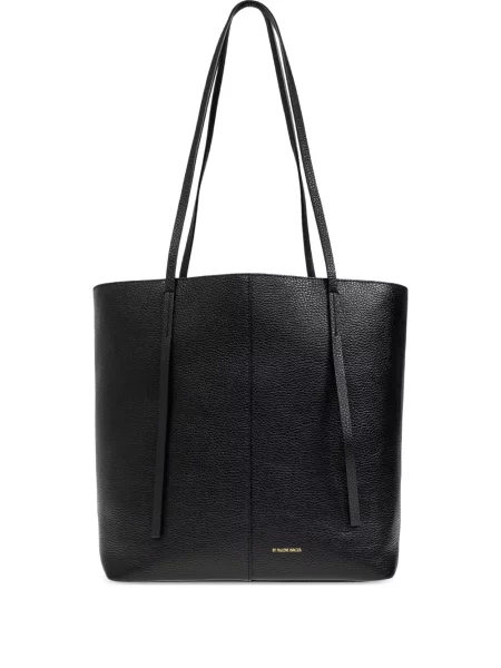 Geanta de piele By Malene Birger din piele negru