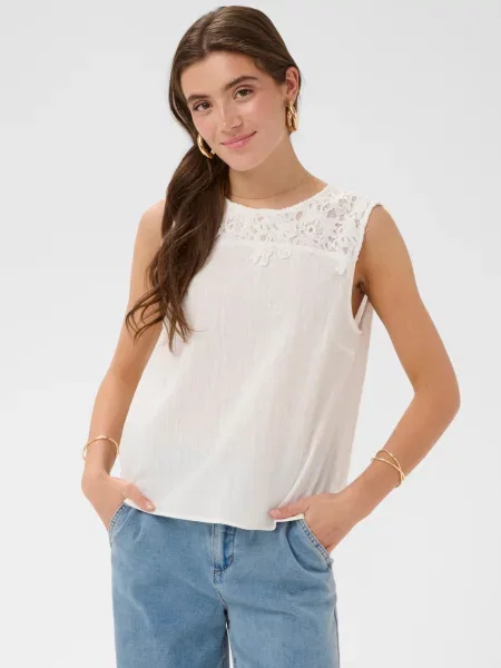 Cream Top CRMina' biela
