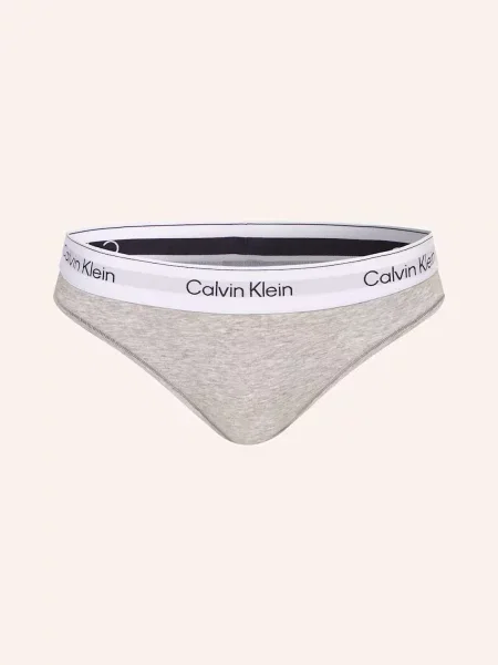 Calvin Klein Figi Icon Cotton Modal grau szare