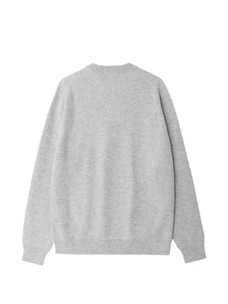 Pulover Lardini cu decolteu rotund gri