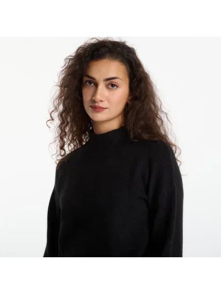 Пуловер GUESS Ls Mn Hayden Lace Sweater Jet Black M черно