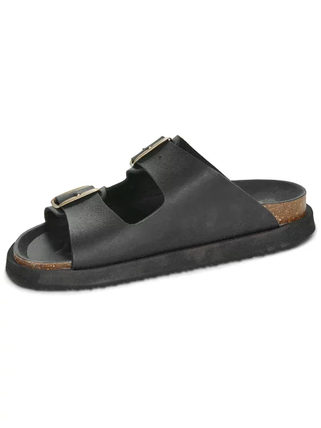 Pantofi D.franklin din piele de căprioară negru