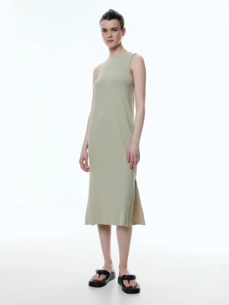 EDITED Rochie Fabrice deschis verde