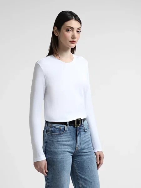 Лонгслів Armani Exchange білий