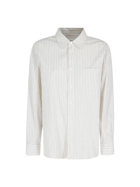 Koszula Dunst w paski beżowa