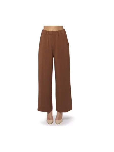 Spodnie Max Mara brązowe