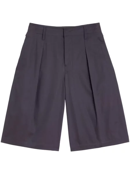 Plisované bermudy Lemaire modré