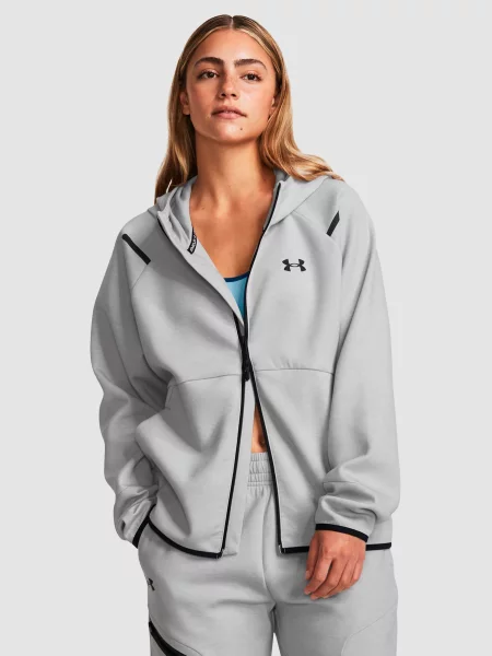 Кофта спортивна Under Armour Unstoppable Flc Fz сірий